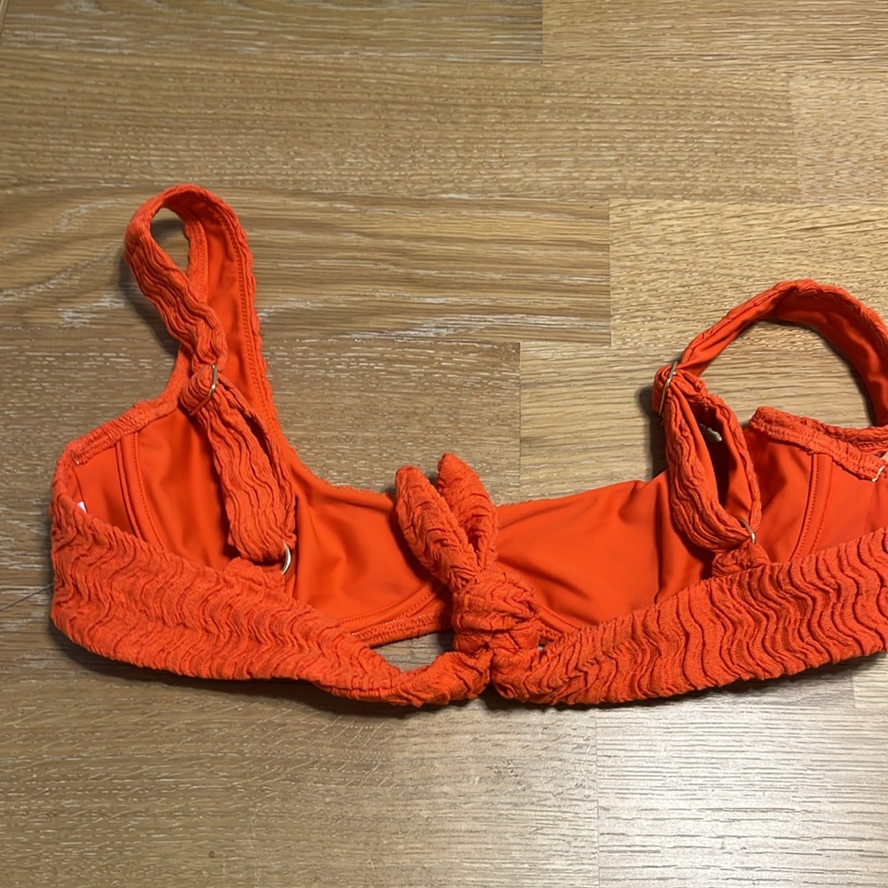 Montce Tangerine Kaia Top bikini women’s size M NWOT - Picture 9 of 14